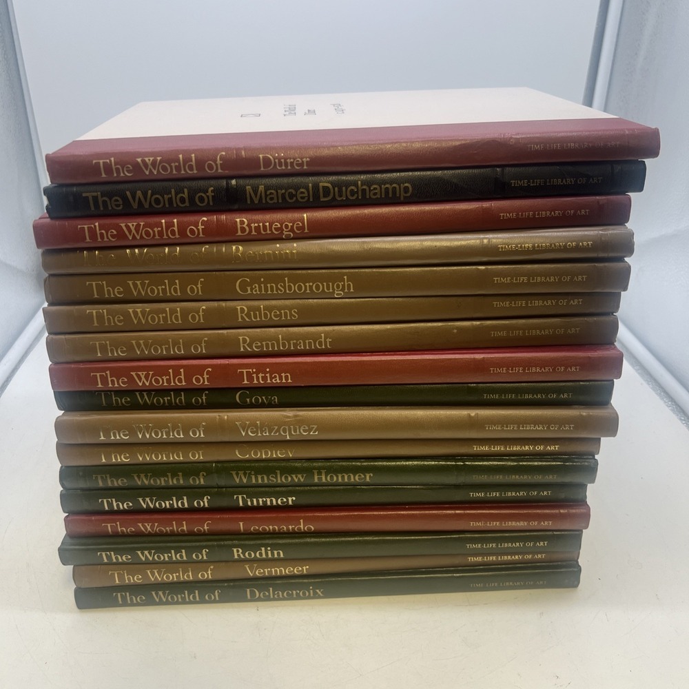 1960's Time Life Library of Art 17 volumes HC